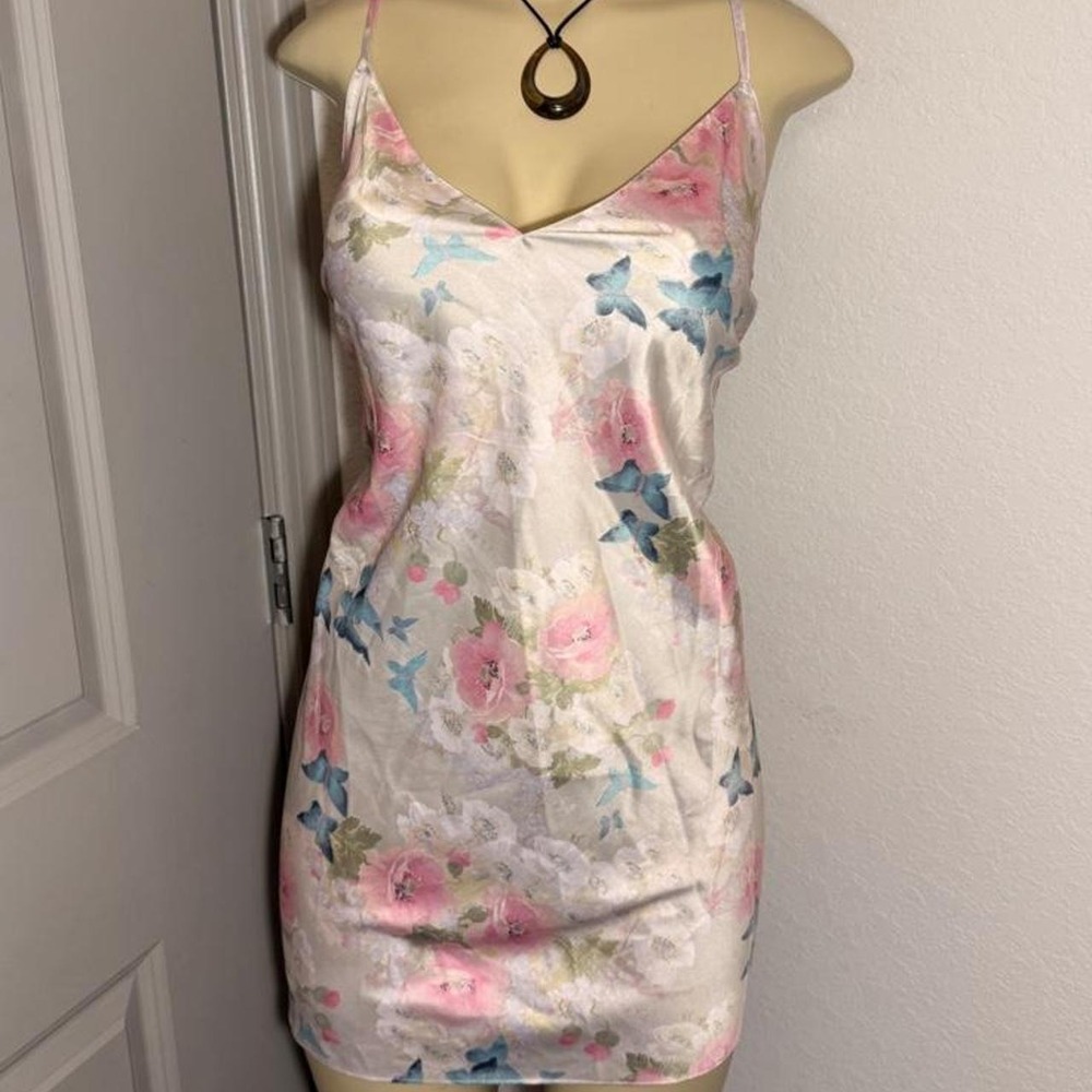 Victoria's Secret floral slip dress